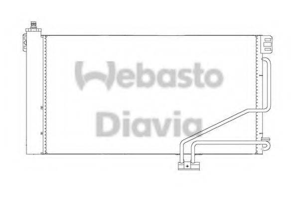 WEBASTO 82D0225678A Конденсатор, кондиціонер