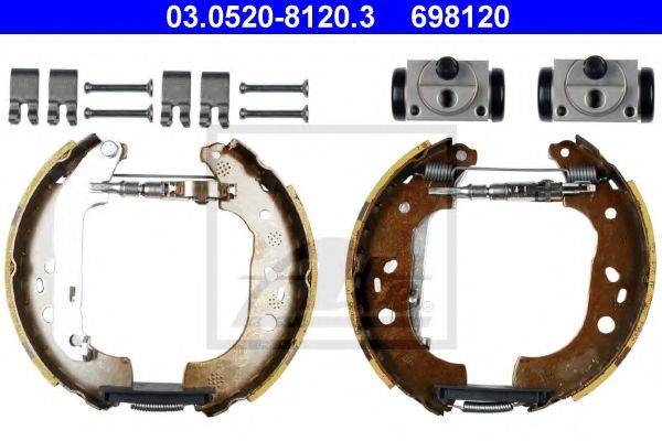 BREMBO K24063 Комплект гальмівних колодок