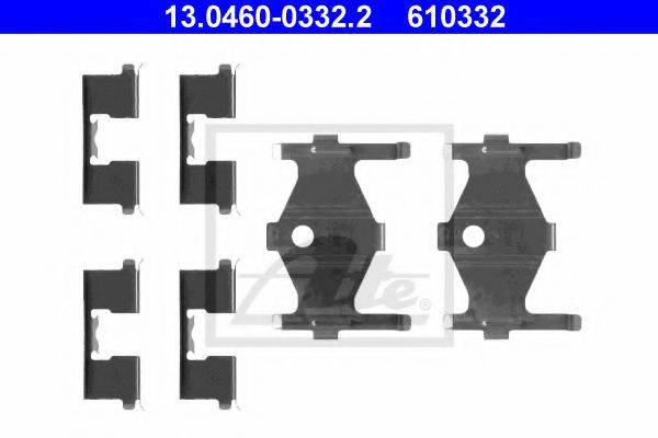 NK 7922185 Комплектуючі, колодки дискового гальма