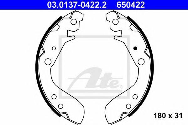 HONDA 43053SAAE51 Комплект гальмівних колодок