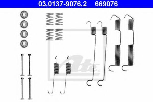 BMW 34211154448 Комплектуючі, гальмівна колодка