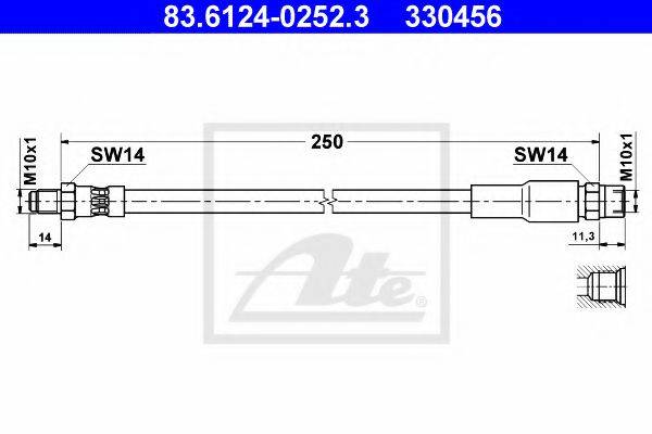 ATE 83.6124-0252.3