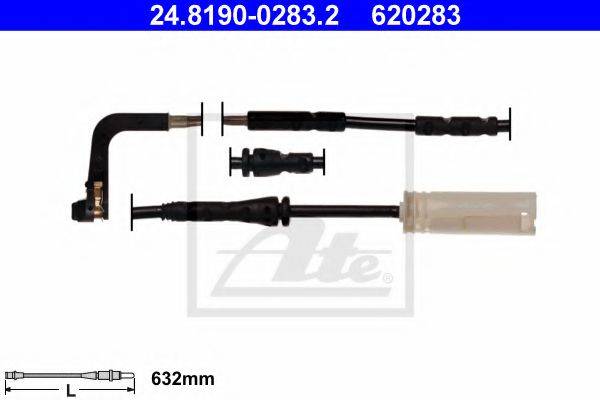 ATE 24819002832 Сигналізатор, знос гальмівних колодок