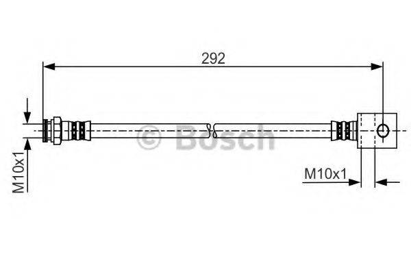 BENDIX 171797B Гальмівний шланг