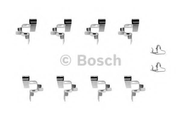 BOSCH 1987474363 Комплектуючі, колодки дискового гальма