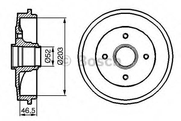 SUZUKI 43511-83E50-000 Гальмівний барабан