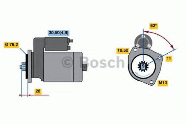 VW 059911024C Стартер