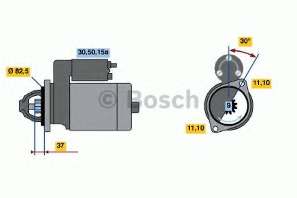 BOSCH 1436 Стартер