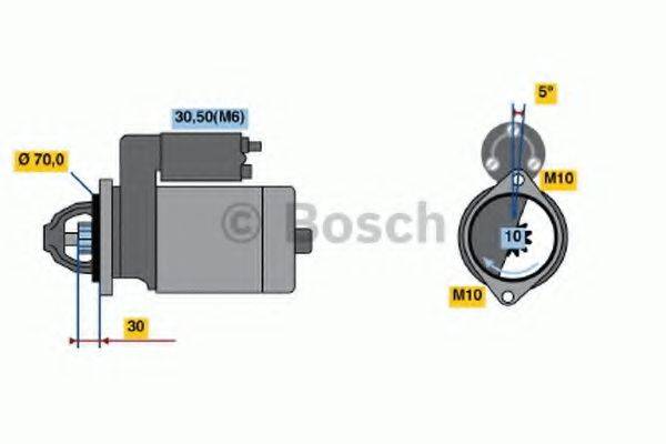 BOSCH 2127 Стартер