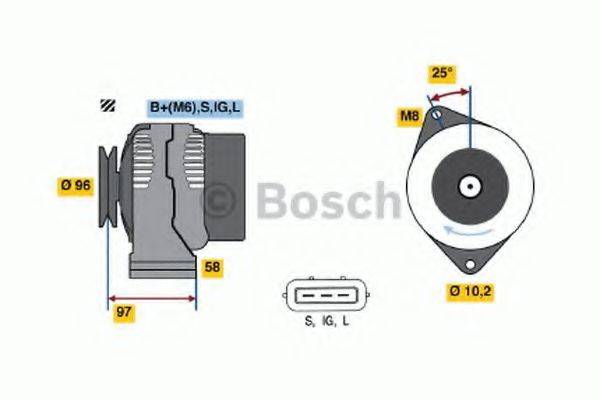 BOSCH 0 986 043 021