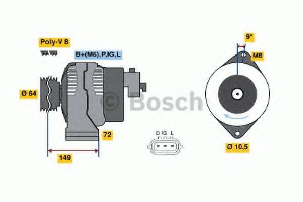 BOSCH 4450 Генератор