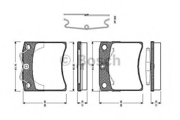 BOSCH 0 986 TB2 670