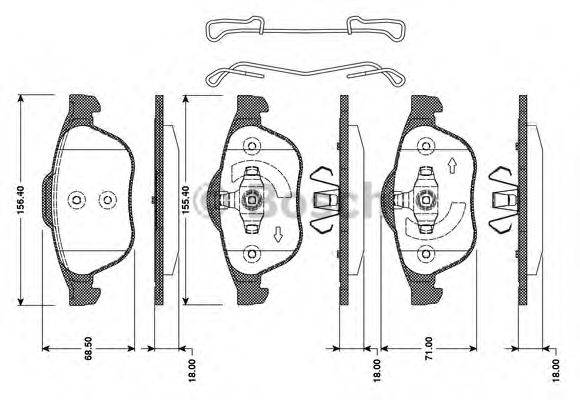 BOSCH 0 986 TB3 078