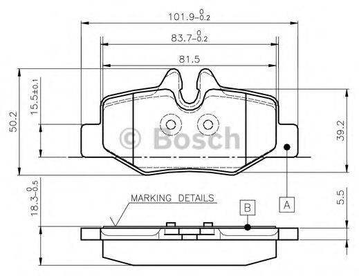 BOSCH 0 986 TB2 883