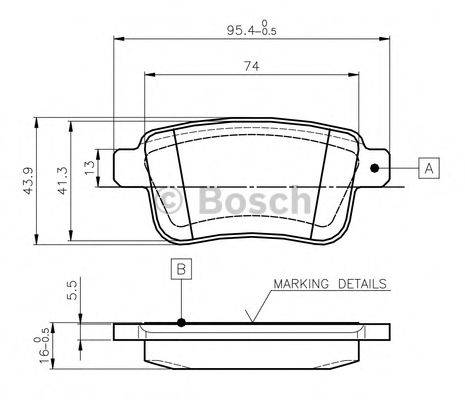 BOSCH 0 986 TB3 063