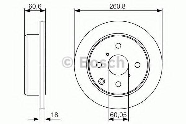 TOYOTA 4243122080 гальмівний диск