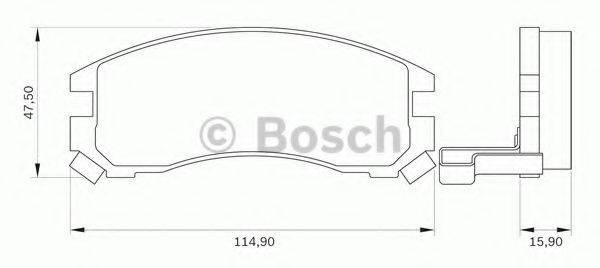 BOSCH 0 986 BB0 091