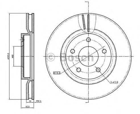 BOSCH 0 986 BB4 314