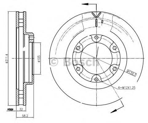 BOSCH 0 986 BB4 339