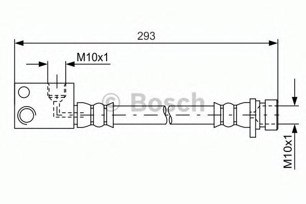 HONDA 01468-TF0-G00 Гальмівний шланг