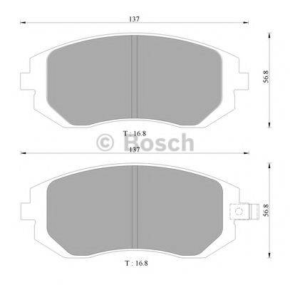 SUBARU 26296 SA000 Комплект гальмівних колодок, дискове гальмо