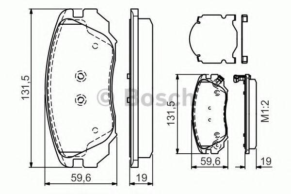 BOSCH 0 986 TB3 168