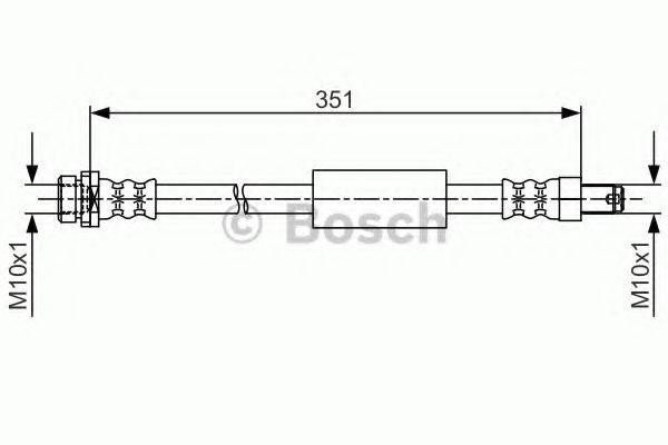 FORD 1763955 Гальмівний шланг