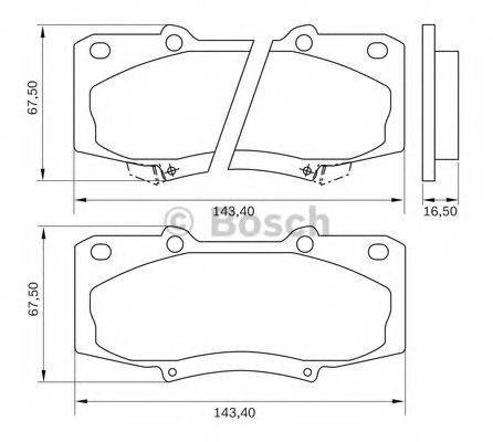 BOSCH 0 986 BB0 888