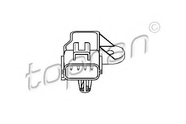 TOPRAN 302659 Датчик, тиск у впускному газопроводі