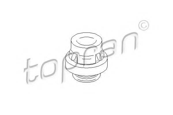 TOPRAN 302741 Підвіска, радіатор