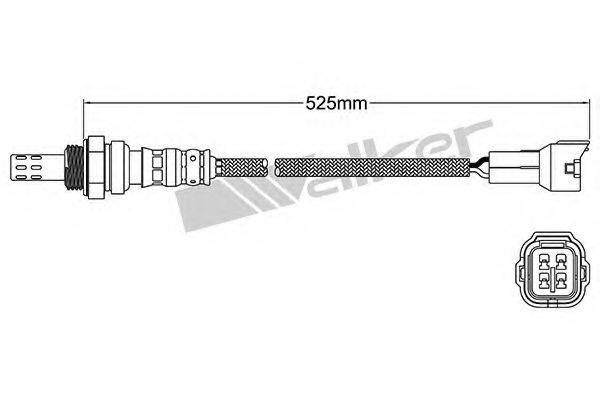 WALKER PRODUCTS 25024291 Лямбда-зонд