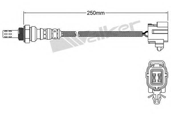 WALKER PRODUCTS 25024978 Лямбда-зонд