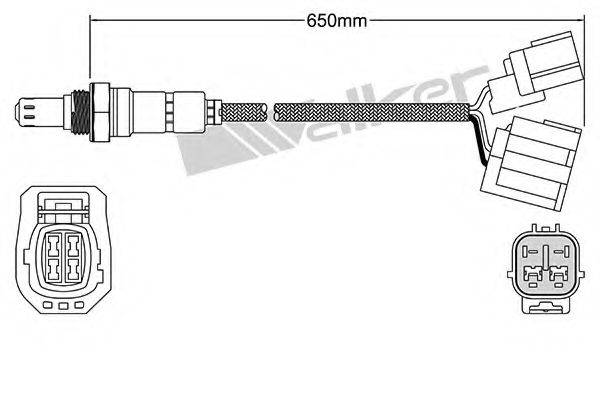 WALKER PRODUCTS 25025074 Лямбда-зонд