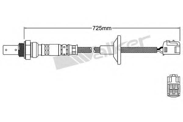 WALKER PRODUCTS 25054094 Лямбда-зонд