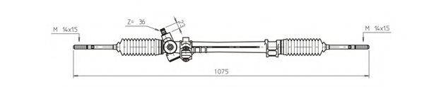 GENERAL RICAMBI AR4010 Рульовий механізм