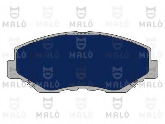 MALO 1050549 Комплект гальмівних колодок, дискове гальмо