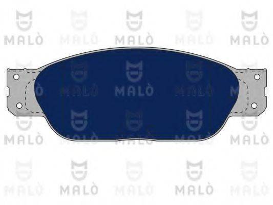 MALO 1050692 Комплект гальмівних колодок, дискове гальмо