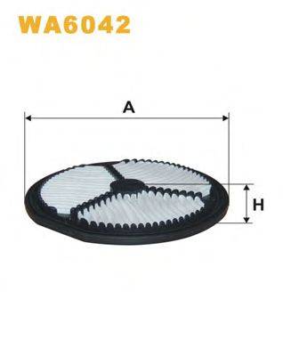 WIX FILTERS WA6042 Повітряний фільтр