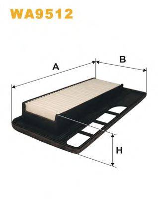 WIX FILTERS WA9512 Повітряний фільтр