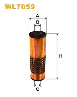 WIX FILTERS WL7059 Масляний фільтр