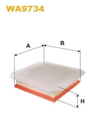 WIX FILTERS WA9734 Повітряний фільтр