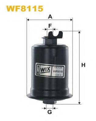 WIX FILTERS WF8115 Паливний фільтр