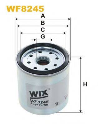 WIX FILTERS WF8245 Паливний фільтр
