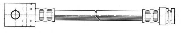 CEF 511231 Гальмівний шланг