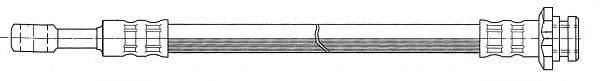 CEF 511478 Гальмівний шланг