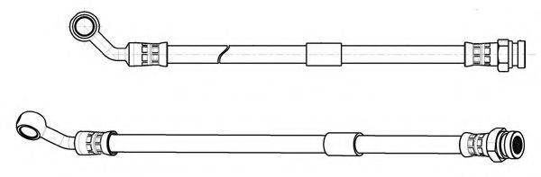 CEF 514572 Гальмівний шланг