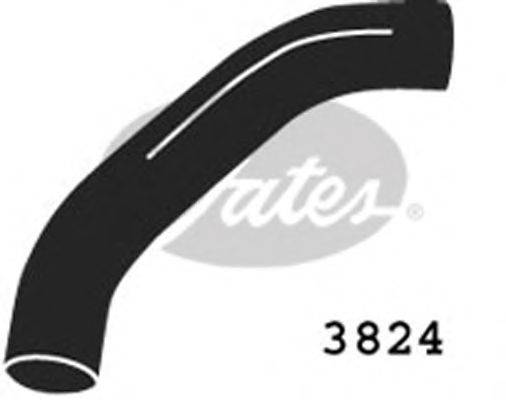 FIAT 5953050 Шланг радіатора