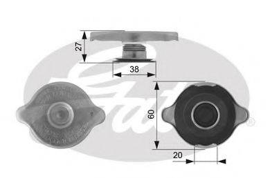 TALBOT 1217404 Кришка, радіатор