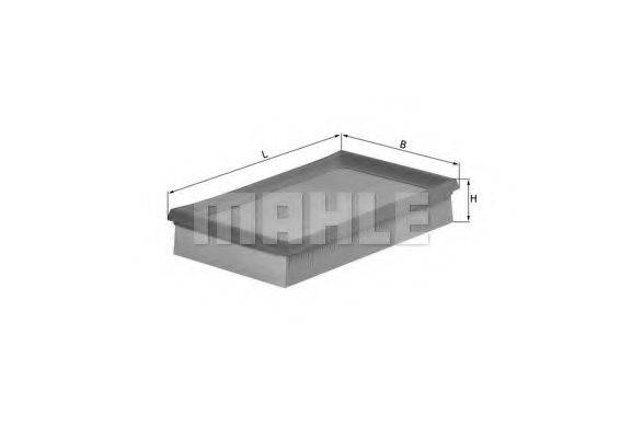 KNECHT LX663 Повітряний фільтр