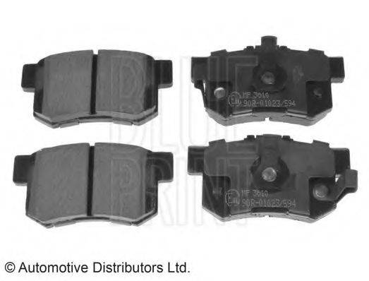 HONDA 43022-S9A-A10 Комплект гальмівних колодок, дискове гальмо